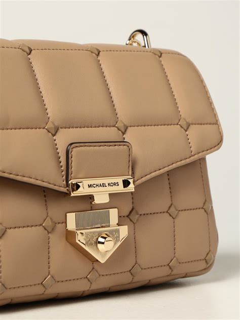 michael kors large crossbody bags|Michael Kors quilted crossbody bag.